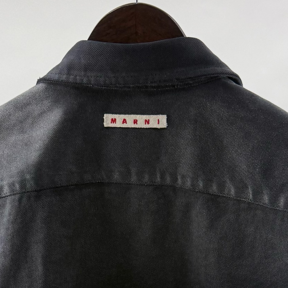 Marni Patchwork Denim Shirt Jacket - Picture 7 of 7